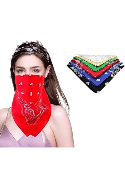 GENERAL 6 Pcs Bandanas for Men Women, Scarf Paisley Headbands, Square Bandana...
