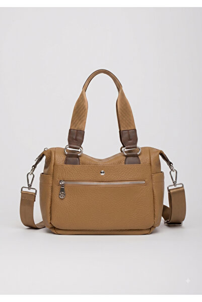 louisiana polo Jkln Women's Shoulder Bag Large Volume Daily Casual Beige Bag ...