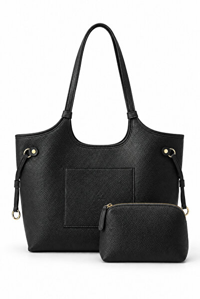 louisiana polo Jkln Women's Shoulder Bag Large Volume Casual Black Bag Im611-1