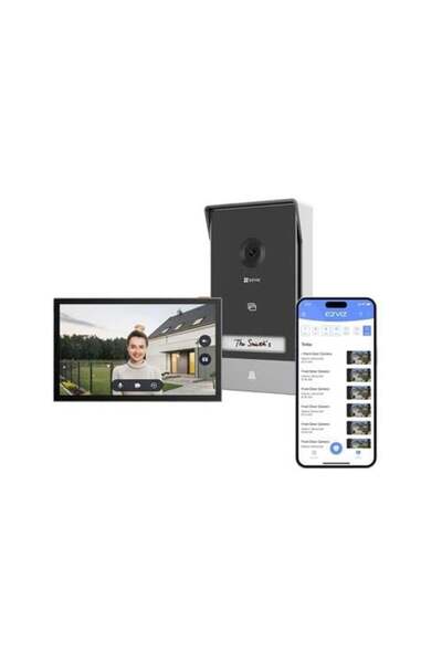 EZVIZ HP7 2K Video Doorbell with 7-inch Indoor Screen
