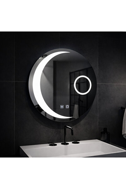DIGITAL Merchandise Oglinda LED Rotunda, 60cm, Orbis Touch, Sistem Dezaburire...