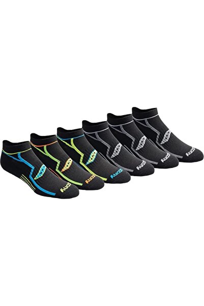 SAUCONY mens Bolt Rundry Performance No-show Multi-pack Socks Socks