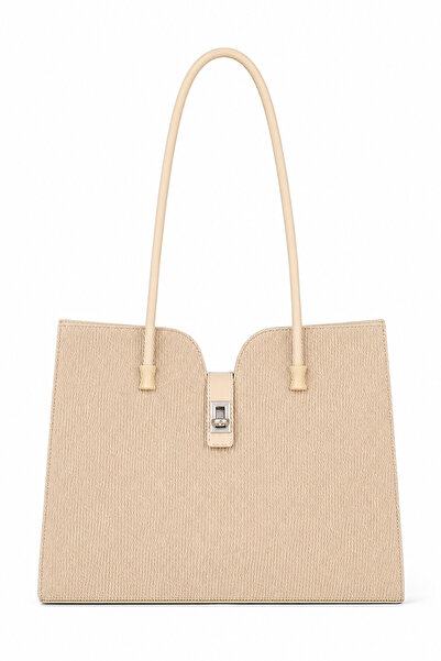 louisiana polo Jkln Women's Shoulder Bag Large Volume Casual Beige Bag Im616