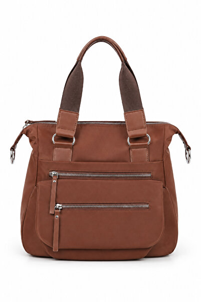 louisiana polo Jkln Women's Shoulder Bag Large Volume Daily Coffee Color Hand...