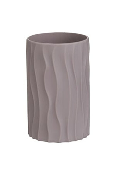 OEM Suport Taupe cu Model Waves pentru Perie de Dinti Ø6.5x12cm