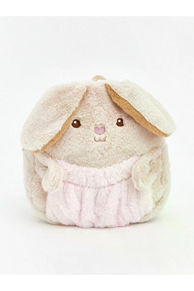 LC Waikiki Lcw Accessories Beige Animal Figured Plush Girl's Backpack