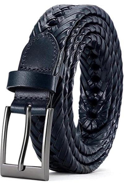 Generic Mens Belts, Braided Leather Dress Belt,Woven Braided Belts for Gift M...