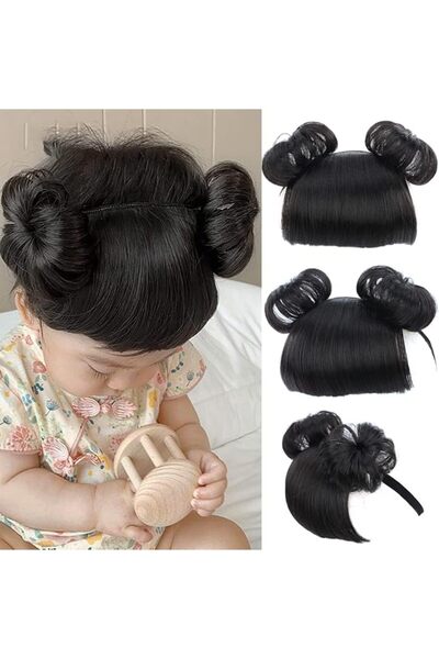 Jumairaye Baby Wigs Kids Headwear Hair Photograph Shoot Girl Hat Fashionable ...