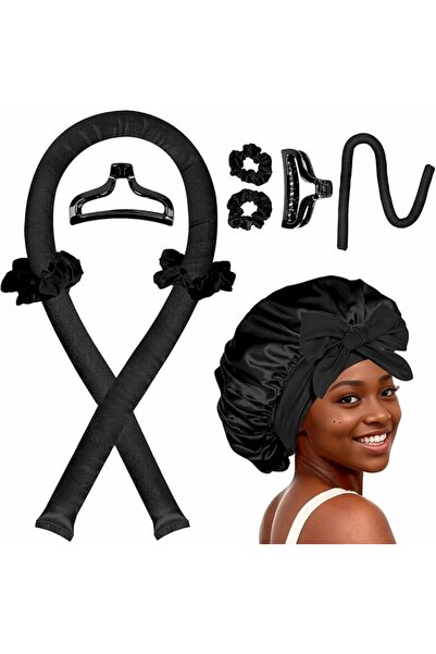 Tazweeq Heatless Curls Overnight, No Heat Hair Curlers to Sleep-In, Curling R...