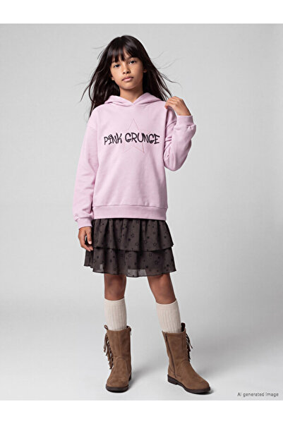 LC Waikiki Timeless Clothing & Timeless Choices Hooded Girls' Dress