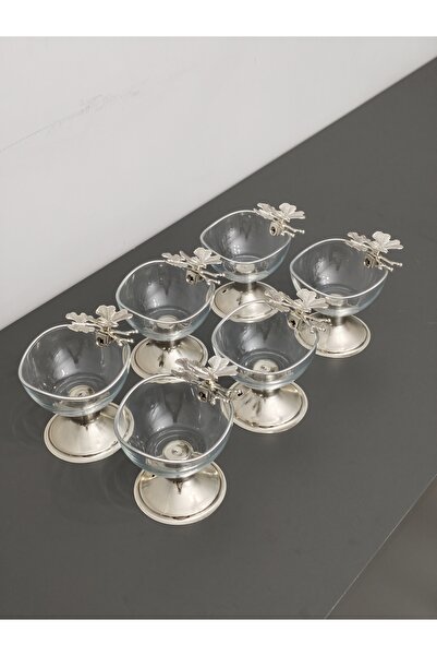 PARILTI HOME COLLECTİON Σετ 6 στρογγυλών κυματιστών και διαμορφωμένων μπολ, Μ...