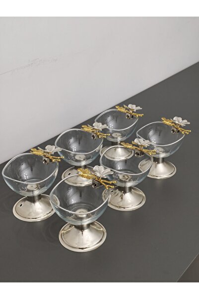 PARILTI HOME COLLECTİON Σετ 6 στρογγυλών κυματιστών και διαμορφωμένων μπολ, Μ...