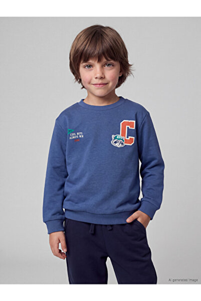 LC Waikiki Timeless Clothing & Timeless Choices Zero Roba Collar Boys' Sweats...