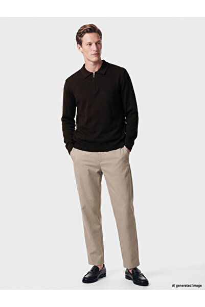LC Waikiki Timeless Clothing & Timeless Choices Devrik Roba Collar Men's Knit...