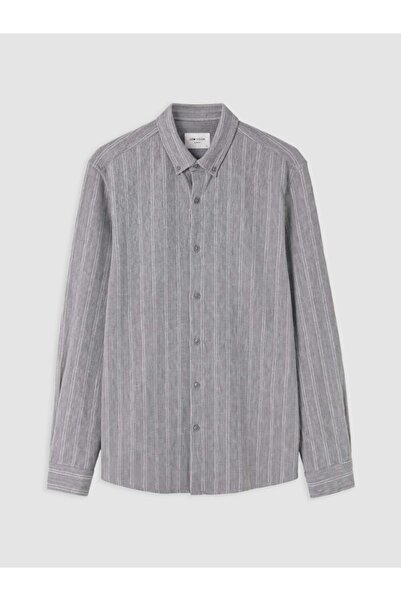 LC Waikiki Timeless Clothing & Timeless Choices Slim Fit Striped Men's Shirt