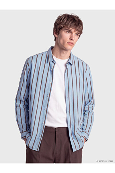 LC Waikiki Timeless Clothing & Timeless Choices Standard Fit Striped Men's Shirt