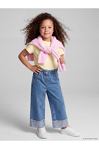 LC Waikiki Timeless Clothing & Timeless Choices Wide-Legged Girls' Jean Pants