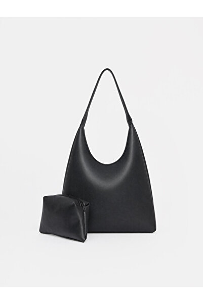 LC Waikiki Timeless Clothing & Timeless Choices Leather-Look Women's Moon Bag...