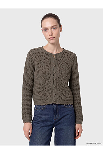 LC Waikiki Timeless Clothing & Timeless Choices Zero Roba Collar Openwork Wom...