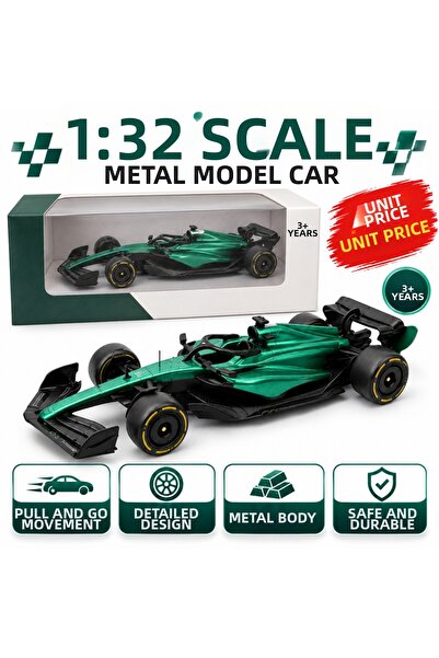 NW NessiWorld Rw5132 1:32 F1 Pull and Go Car Metal Model Car Price Is for One...