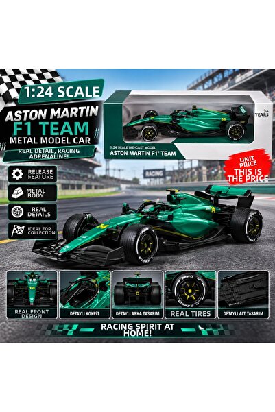AKN Rw5124 1:24 Aston Martin F1 Check One.Car Licensed Metal Model Car Price ...