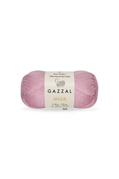 Gazzal Giza 100% Mercerized Cotton Knitting Yarn 50 Gr 125 m – 1 Piece-2496