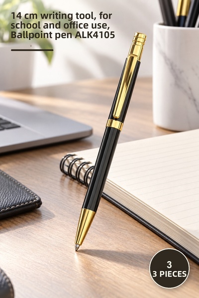 Yenilig 3 Pcs Ballpoint Pens – 14 cm Writing Tool, School and Office Use, Bal...