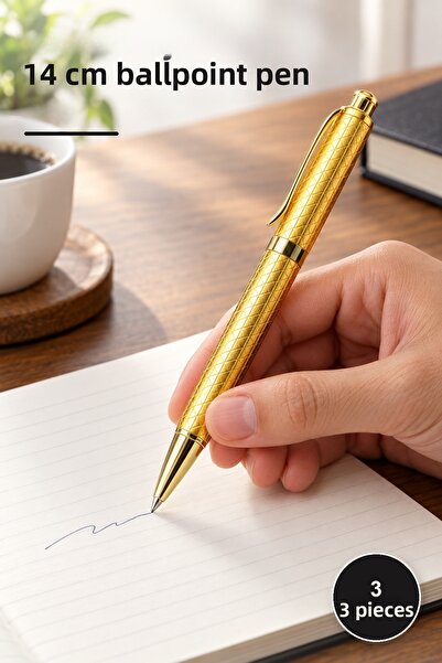 Yenilig 3 Single Ballpoint Pens – 14 cm Length, Writing Tool, Ballpoint Pen