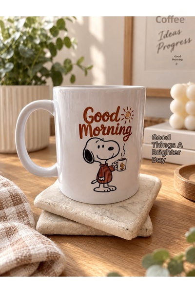 By Selen Suyolcu Snoopy Printed Mug