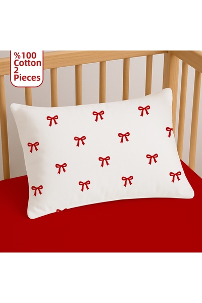 liefhome 100% Cotton Baby Pillowcase |   35X45 (2 Pieces)