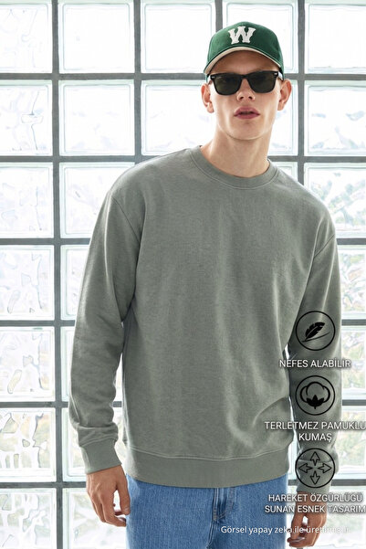 DAMGA JEANS Sweaters - Khaki - Regular fit