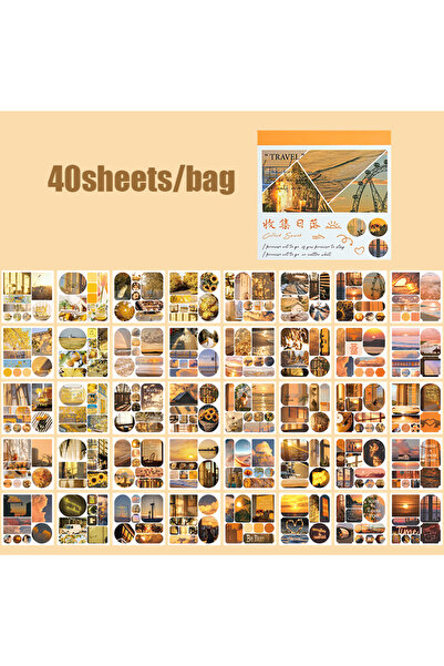 Choice3 S26270-1 Mr Paper 40pcs/bag Crossroads Wind Series Landscape Theme St...