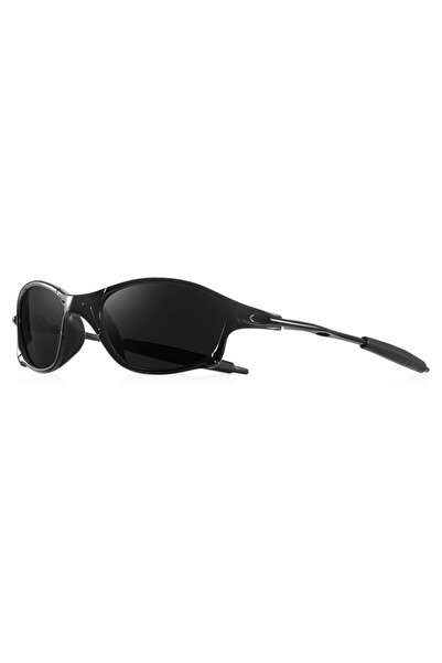 Choice3 Black CRIXALIS Rectangle Full Rim Frame Sunglasses For Men Y2K Mirror...