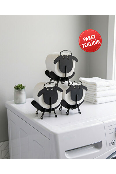 enovaart Decorative Metal Sheep Toilet Paper Holder-Single - Bathroom Organiz...