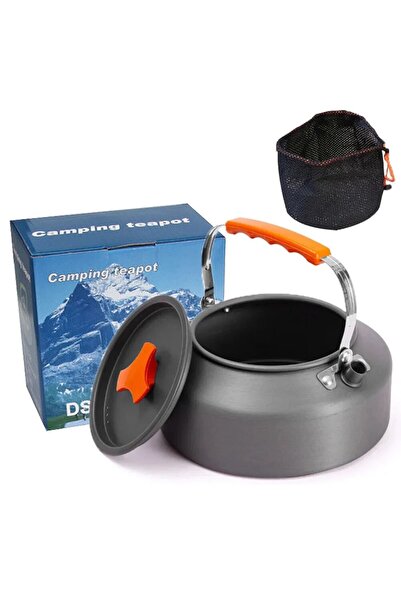 Choice Dark Grey Camping Water Kettle Lightweight Aluminium Alloy Teapot for ...