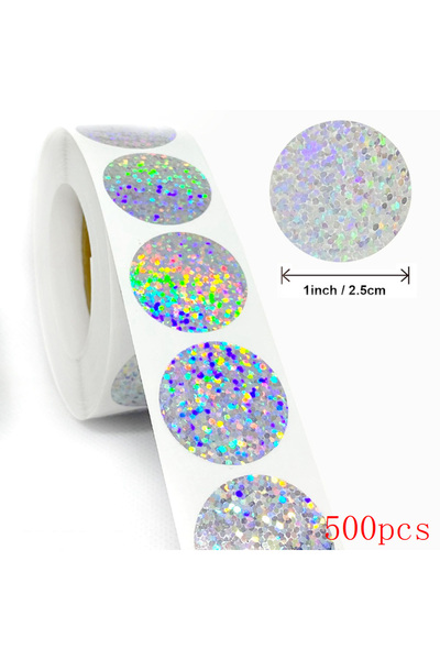Choice1 YH65-500pcs Exquisite 50-500pcs Laser Blank Love Heart Stars Round St...