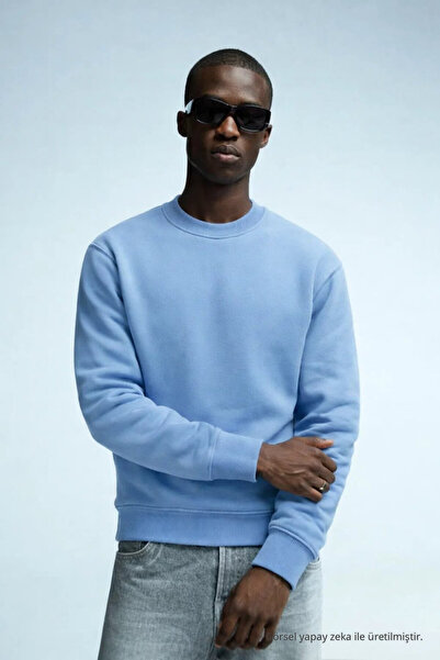 COMBİNE MİCHAİL Sweatshirts - Blue - Casual