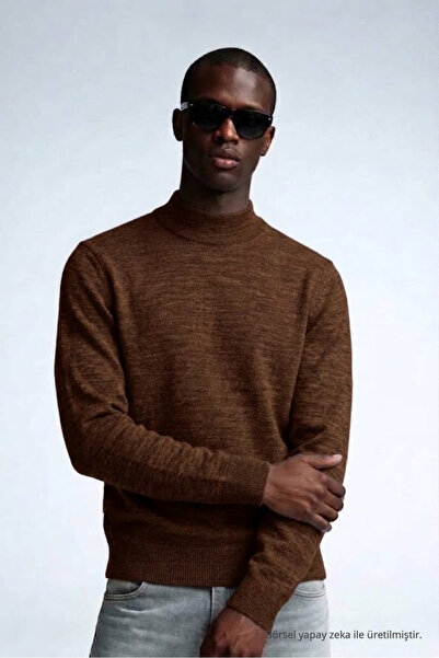 COMBİNE MİCHAİL Sweaters - Brown - Regular fit