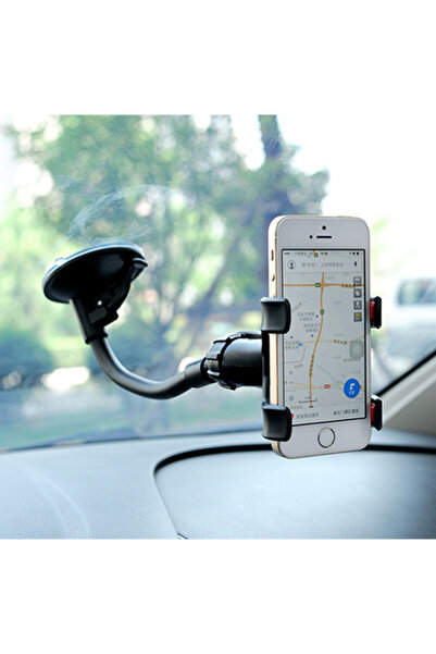 Choice Black Crouch Car Phone Holder Universal 360 Degree Flexible Dashboard ...
