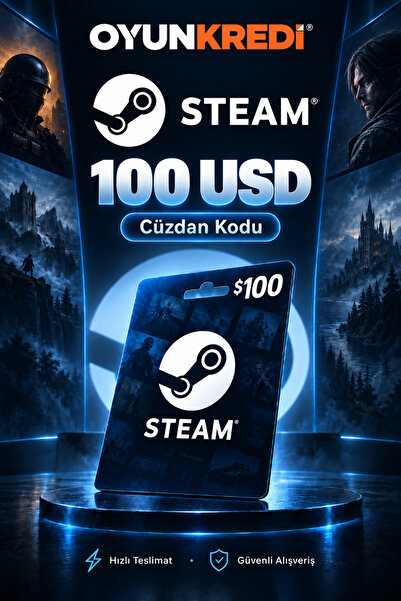 Steam 100 USD Cüzdan Kodu