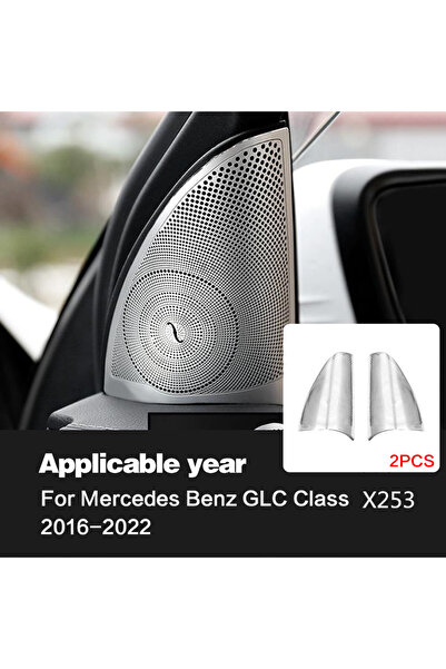 Choice3 X253 2016-2022 Car Door Audio Cover Speaker Decor Loudspeaker Trim In...