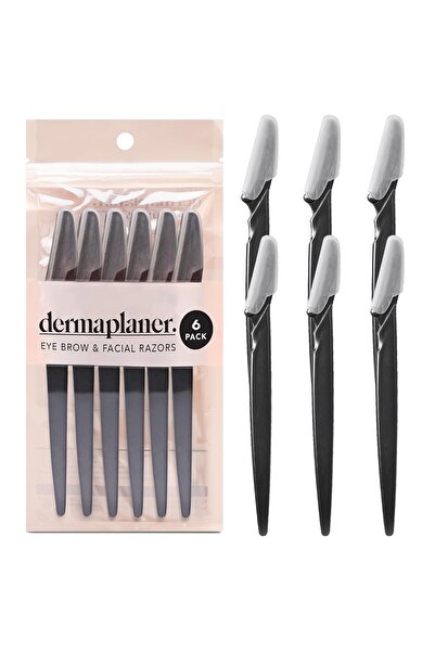 Choice1 6pcs Black 12/6PCS Lady shaver – Facial shaver for women and men – Ey...