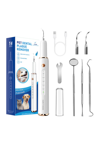 choice2 Pet Kit CURVY MOON T4 Portable Ultrasonic Electric Toothbrush Profess...