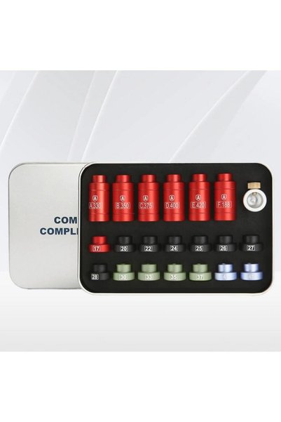Choice Red Aluminum Bullet Comparator Kit Headspace Gauge for Reloading Heads...