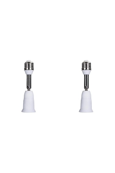 Choice1 2PCS LED Light Bulb E27 Socket Flexible Extension Adapter Converter W...