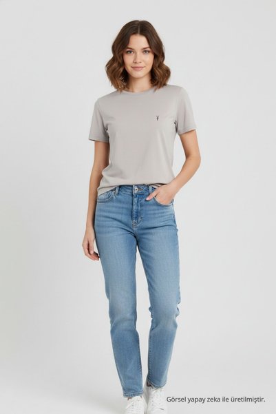 COMBİNE MİCHAİL Tricou pentru bărbați, cu croială relaxată, cu gât tip crew, pachet de 3