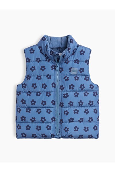 GAP Erkek Bebek Mavi Puffer Şişme Yelek