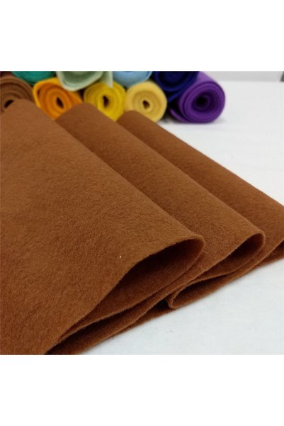 Choice1 20cm x 90cm Deep Brown 20x90cm Multicolor Soft Felt Fabric Non-woven ...
