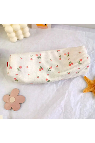 Choice Pink 1 Pieces Lytwtw's Kawaii Cute Cartoon Flower Pen Pencil Bag Schoo...