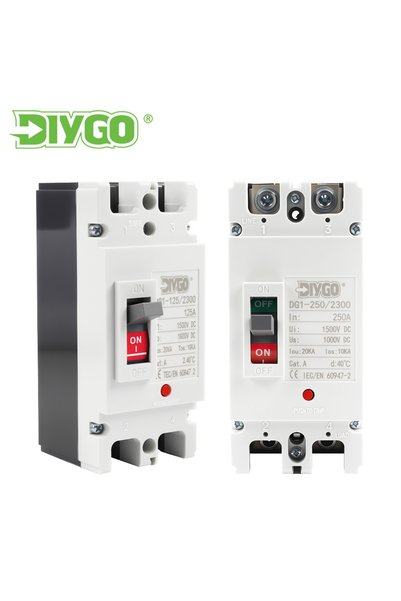 choice2 1 125A DC Solar Molded Case Circuit Breaker MCCB Overload Protection ...